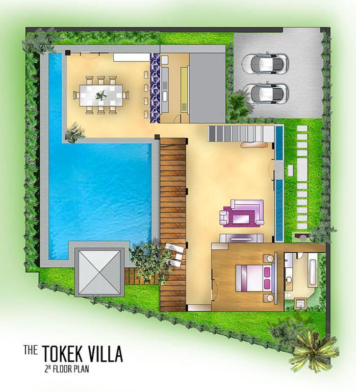 The Bale Tokek Villa Kuta Lombok Exteriör bild